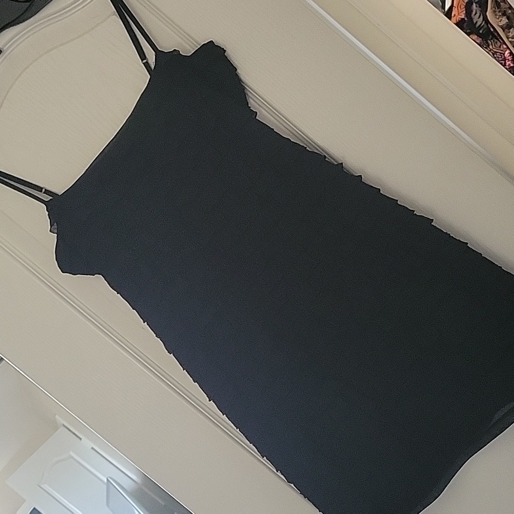 Black Guess mini dress ,spaghetti strap